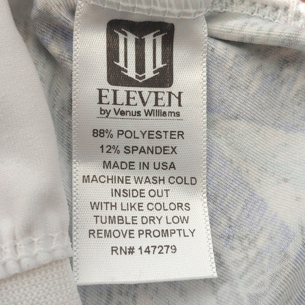 SALE: EleVen by Venus Williams Print Fitted Tank Top, Medium - Picture 8 of 10